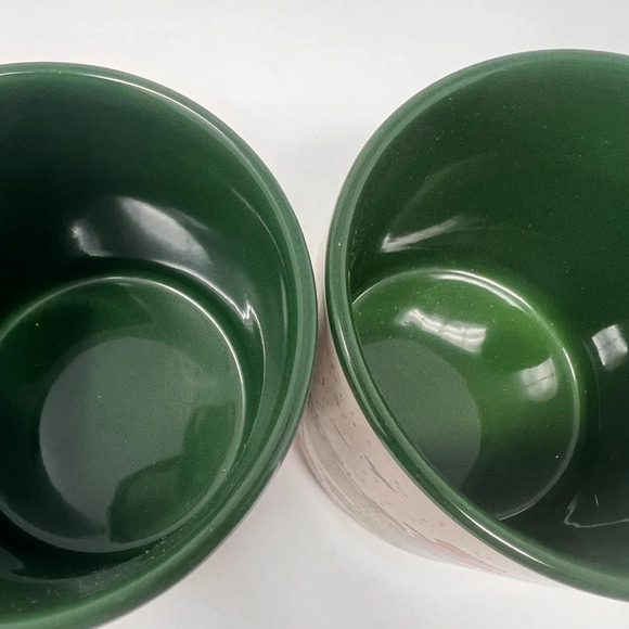 Vintage 1989 Pair of Potpourri Christmas Mugs - Picture 4 of 6